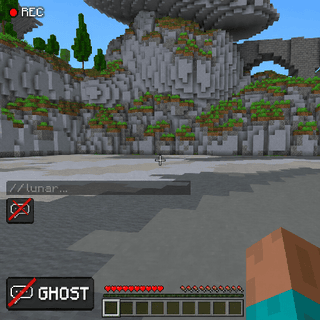 Ghost running in Lunar Proxy