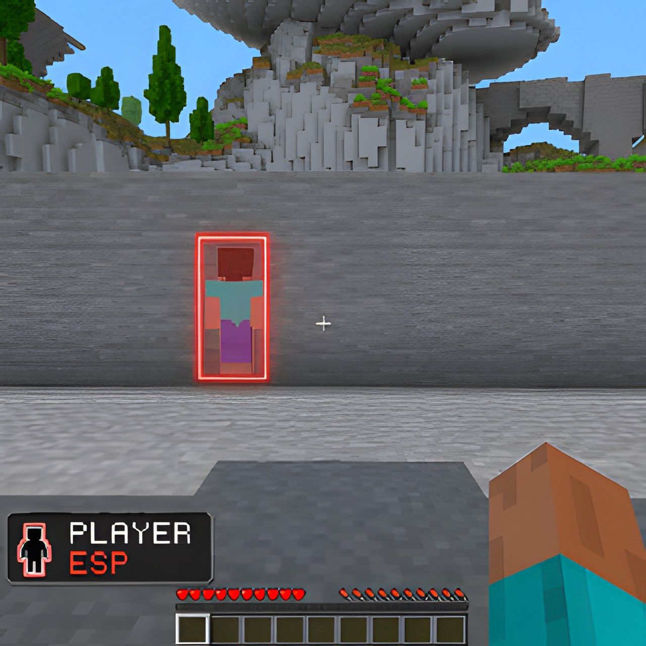 PlayerESP running in Lunar Proxy