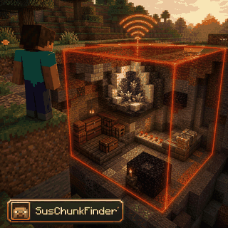 SusChunkFinder running in Lunar Proxy